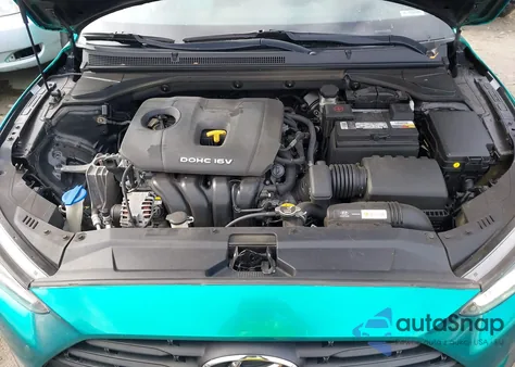 2019 Hyundai Veloster 2.0 из США, поврежденный, VIN KMHTG6AF1KU006167